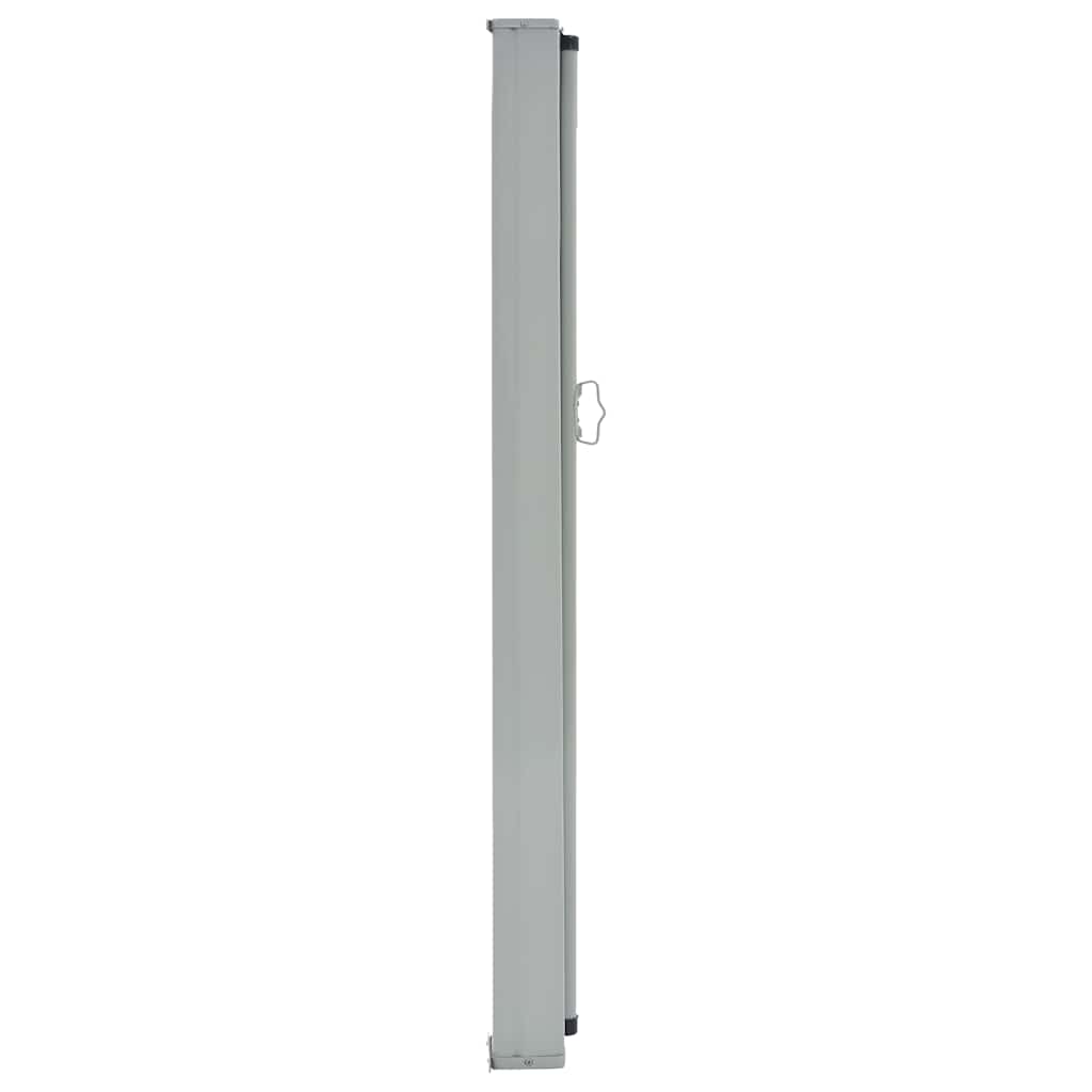 Vidaxl tuinscherm uittrekbaar 60x300 cm grijs