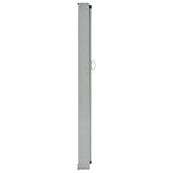 Vidaxl tuinscherm uittrekbaar 60x300 cm grijs