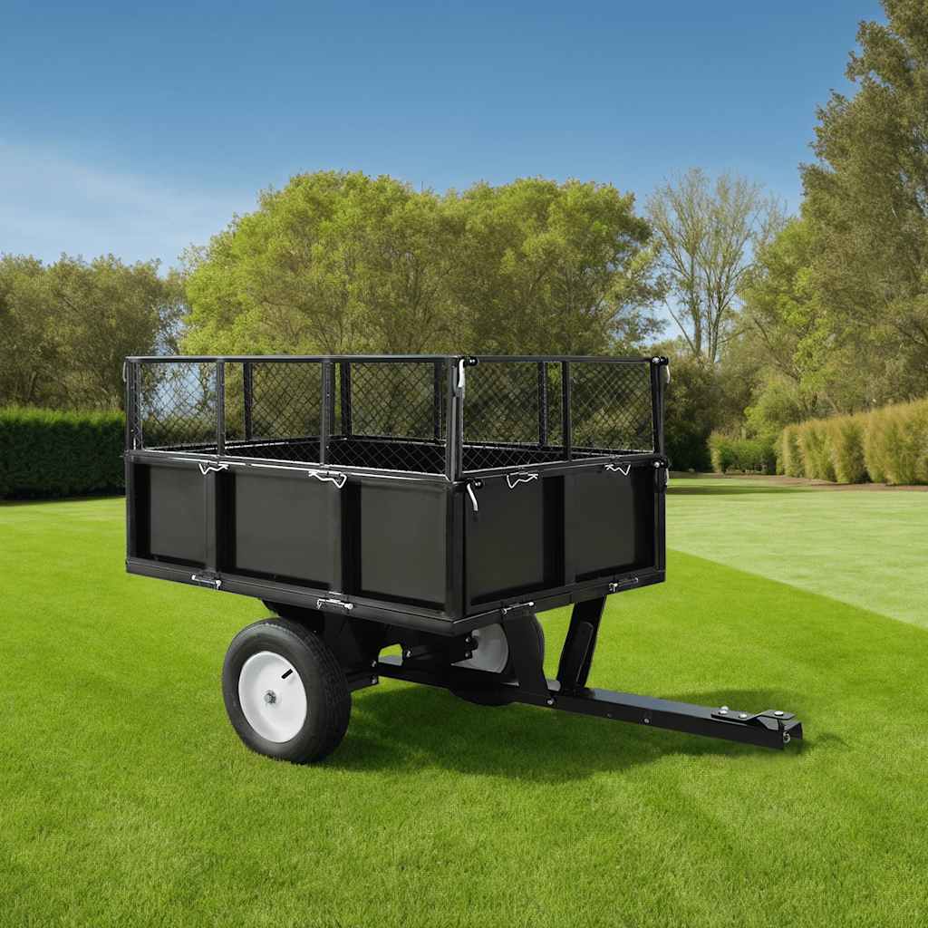 VidaXL Kiepwagen voor zitmaaiers 300 kg