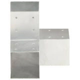 Vidaxl paalverbinding y-vorm 91x91 mm gegalvaniseerd metaal