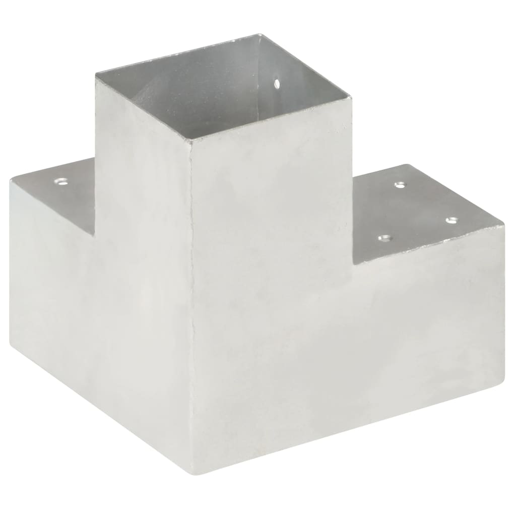 Vidaxl paalverbinding y-vorm 101x101 mm gegalvaniseerd metaal