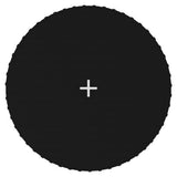 Vidaxl springmat voor 10 feet 3,05 m ronde trampoline stof zwart