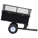 Vidaxl kiepwagen voor zitmaaiers 150 kg