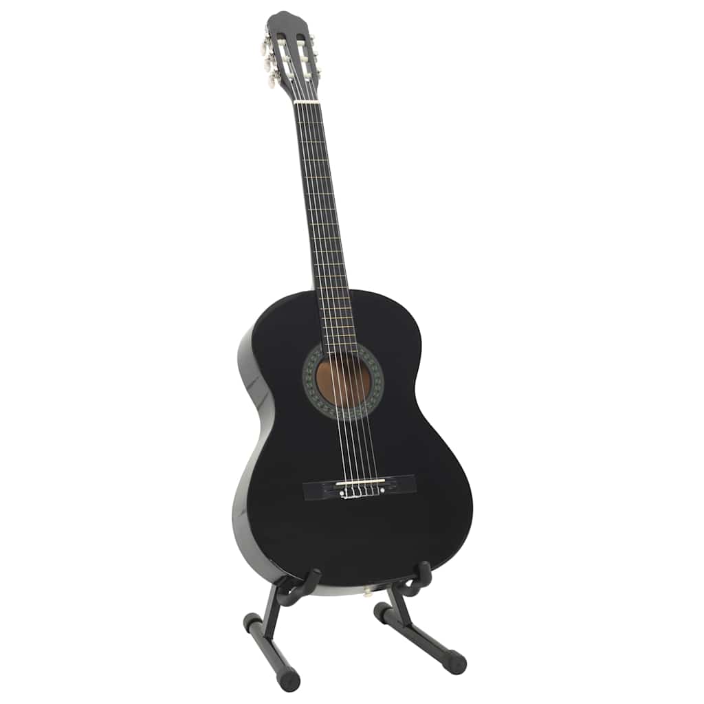 Vidaxl 12-delige gitaarset klassiek beginner 4 4 39 zwart