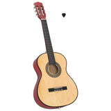 Vidaxl gitaar klassiek beginner en kinderen 3 4 36 lindenhout