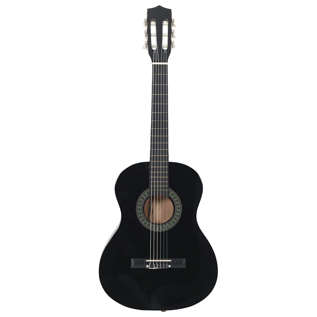 Vidaxl gitaar klassiek beginner en kinderen 3 4 36 zwart