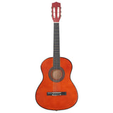 Vidaxl 8-delige gitaarset klassiek beginner 3 4 36