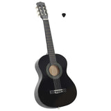 Vidaxl gitaar klassiek beginner en kinderen 1 2 34 zwart