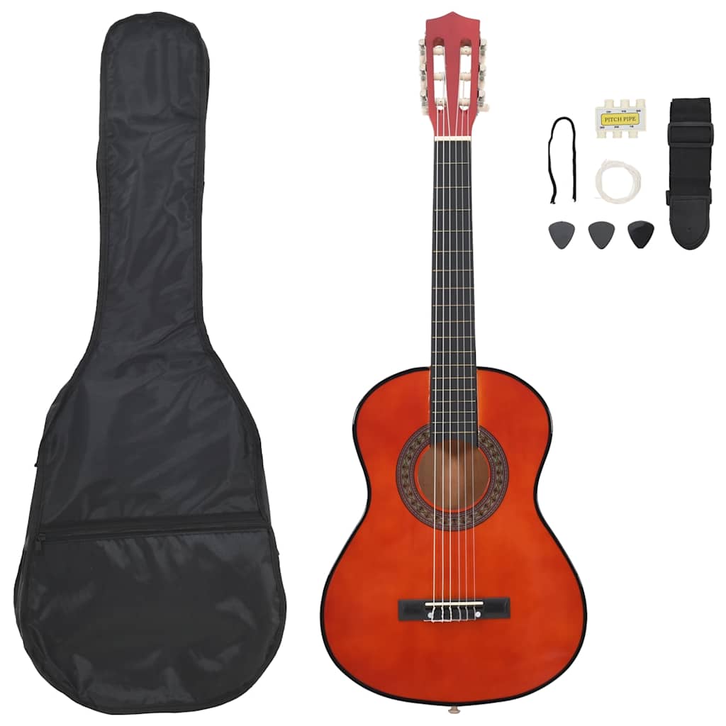 Vidaxl 8-delige gitaarset klassiek beginner 1 2 34