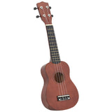 Vidaxl ukeleleset met tas voor kinderen sopraan 21'' donkerhoutkleurig