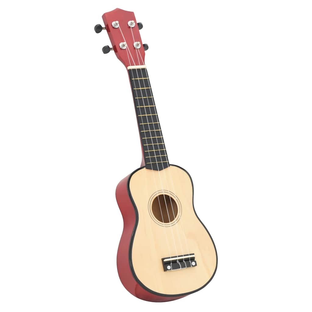 Vidaxl ukeleleset met tas voor kinderen sopraan 21'' lichthoutkleurig