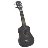 Vidaxl ukeleleset met tas voor kinderen sopraan 21'' zwart