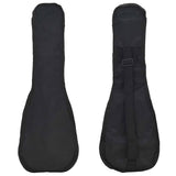 Vidaxl ukeleleset met tas voor kinderen sopraan 23'' donkerhoutkleurig