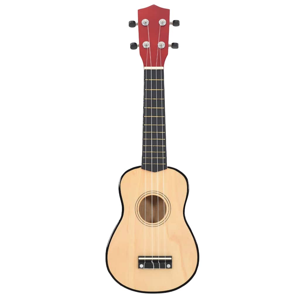 Vidaxl ukeleleset met tas voor kinderen sopraan 23'' lichthoutkleurig