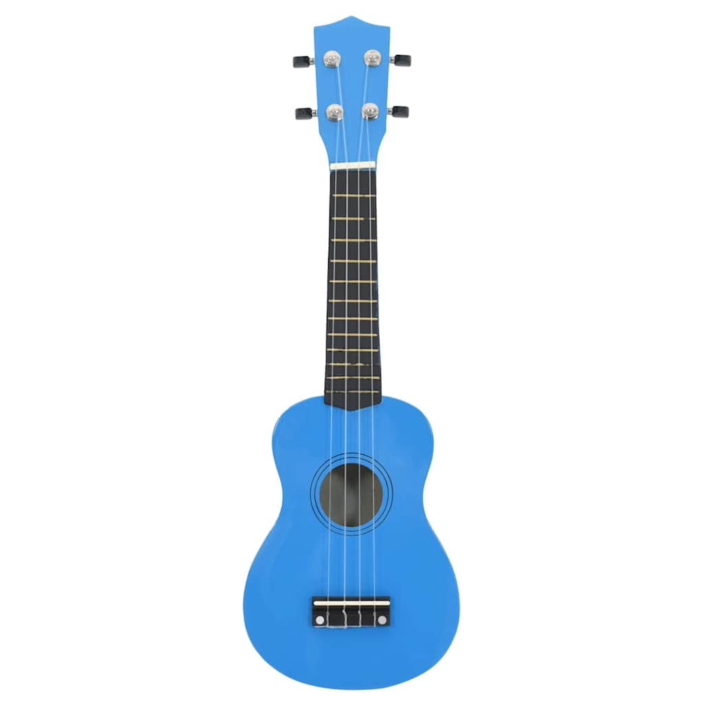 Vidaxl ukeleleset blauw met tas voor kinderen sopraan 23''