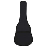 Vidaxl gitaartas voor 3 4 (36) klassieke gitaar 94x35 cm stof zwart