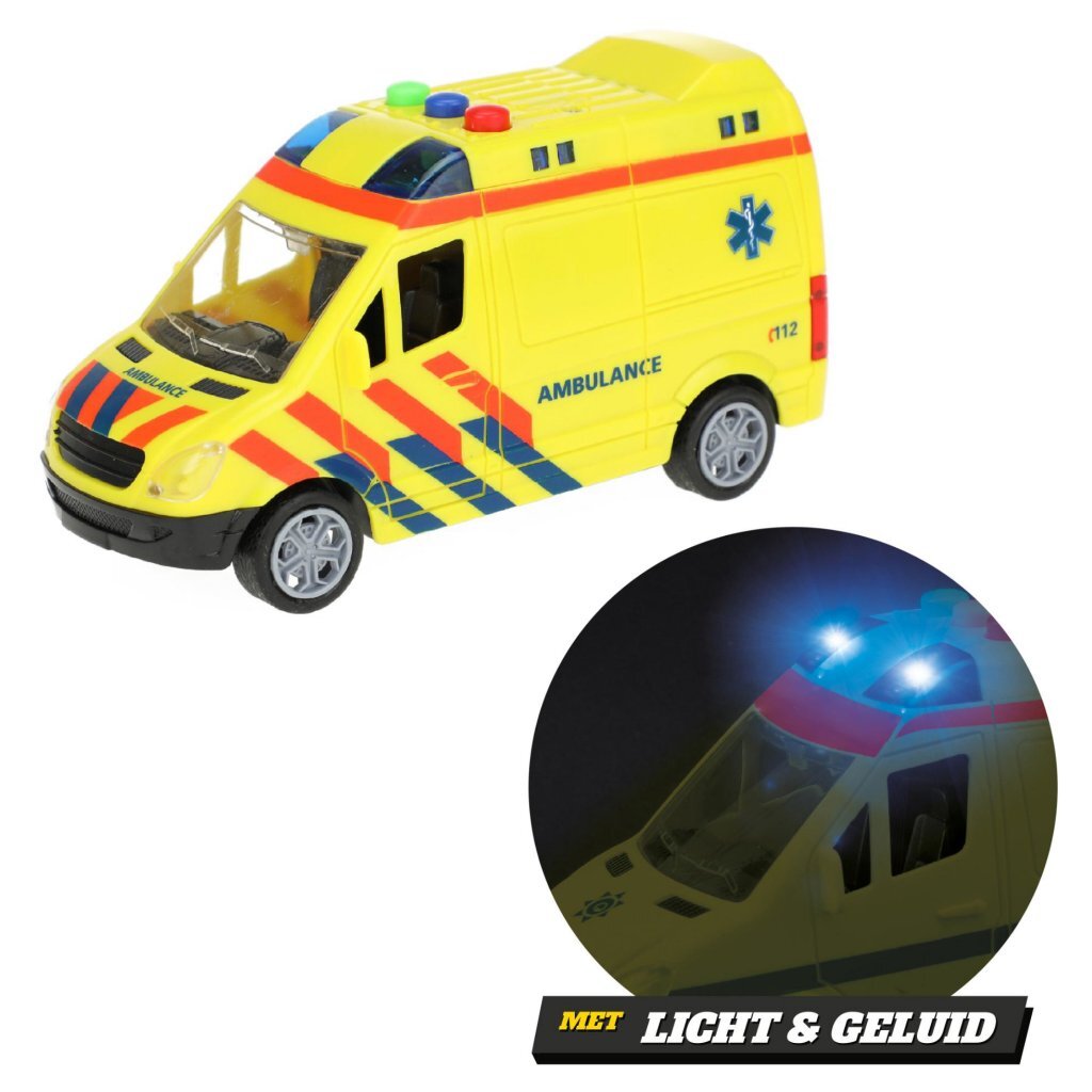 Cars trucks ambulance + geluid