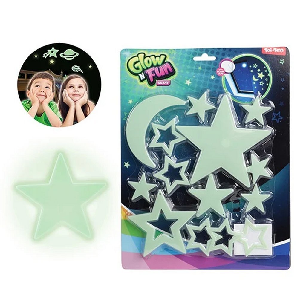 Glow n fun glow in the dark sterren