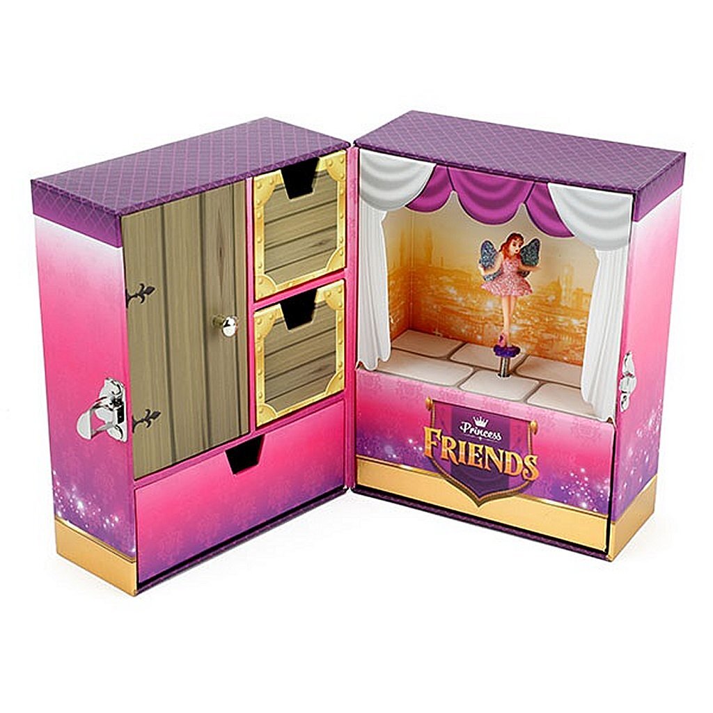 Princess friends muziek-sierradendoos