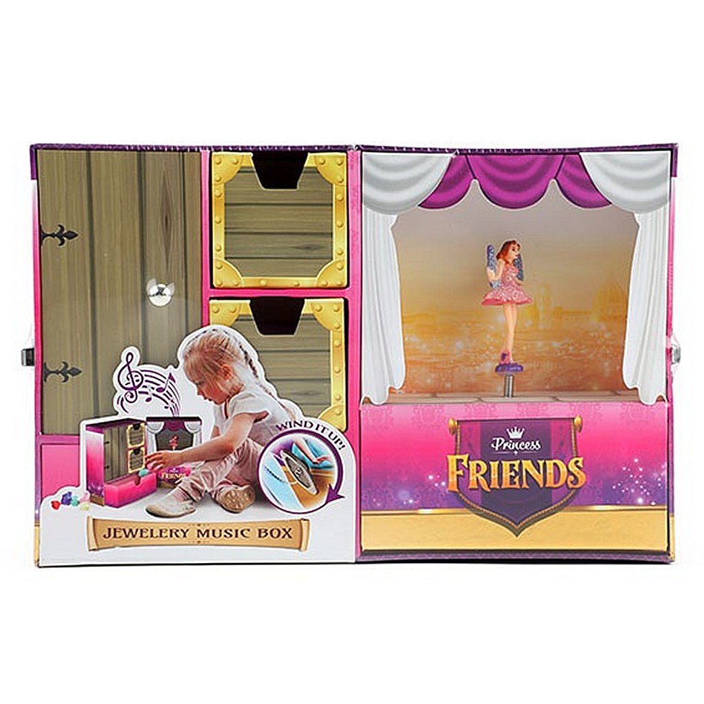 Princess friends muziek-sierradendoos