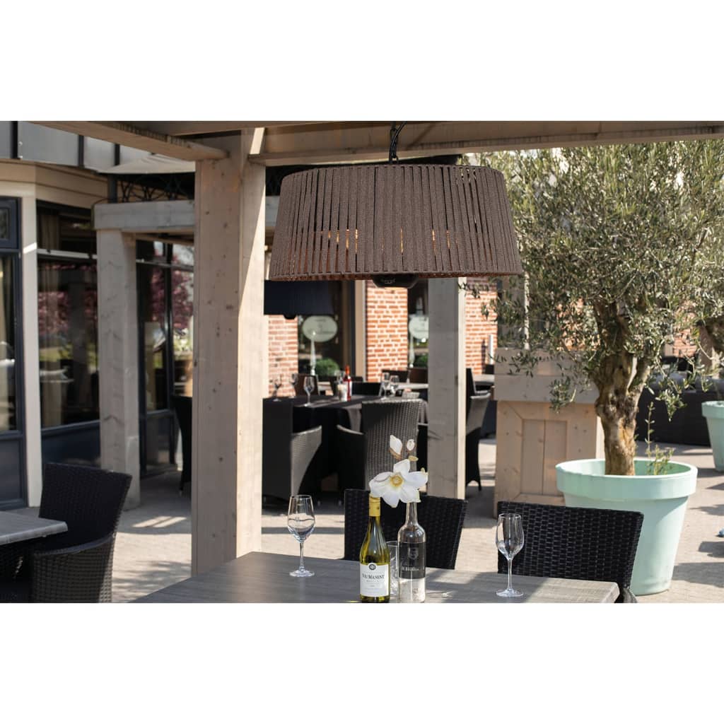 Sunred hangende verwarmer artix corda 1800 w halogeen bruin