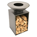 Redfire vuurschaal met barbecuegrill onyx met hoes 60 cm