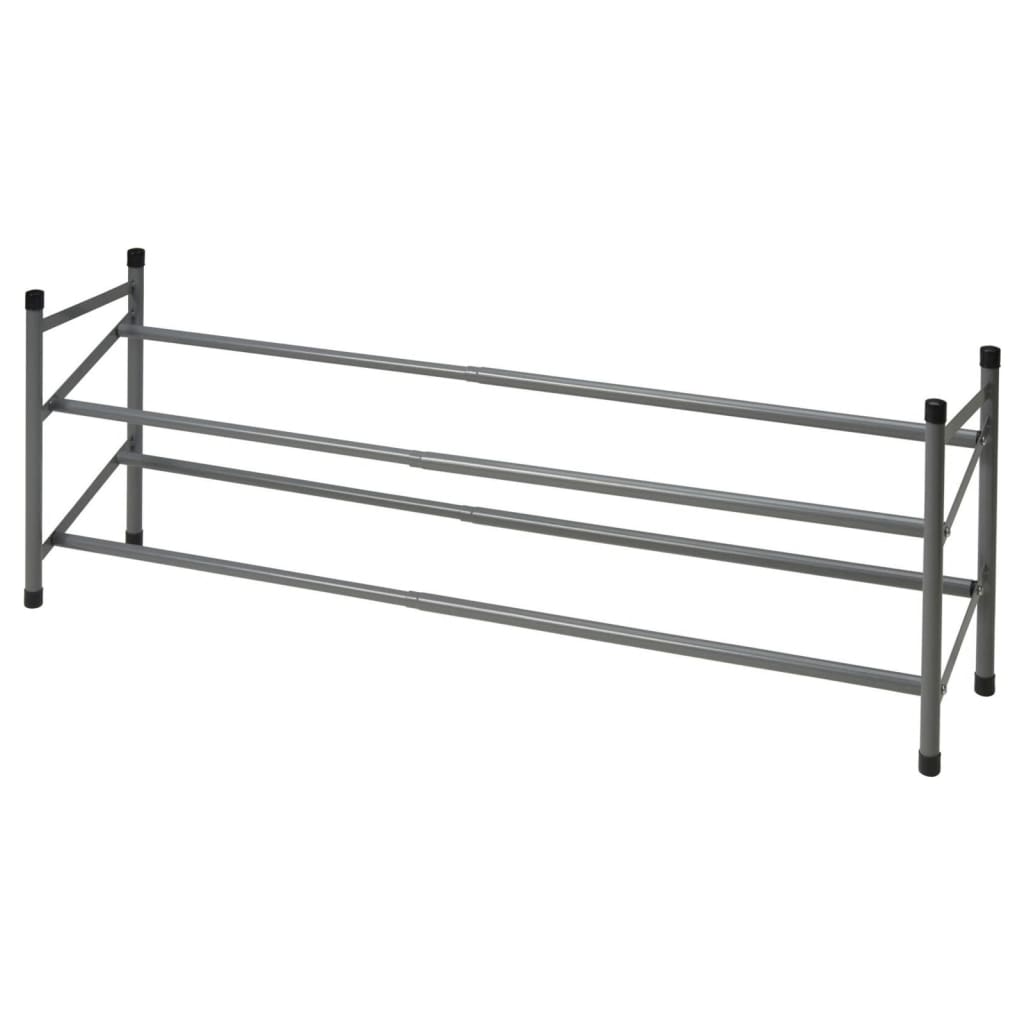 Storage solutions schoenenrek met 2 lagen (61,5-115)x23x38 cm