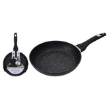 Excellent houseware koekenpan 24 cm gesmeed aluminium