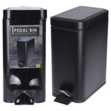 Excellent houseware pedaalemmer 5 l matzwart