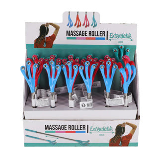 Diverse massageroller uitschuifbaar