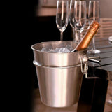 Excellent houseware 3-delige champagnekoeler roestvrij staal