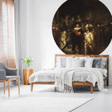 Wallart behangcirkel the night watch 190 cm