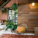 WallArt WallArt Planken houtlook natuurlijk eikenhout zadelbruin