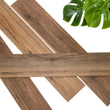 WallArt WallArt Planken houtlook natuurlijk eikenhout zadelbruin