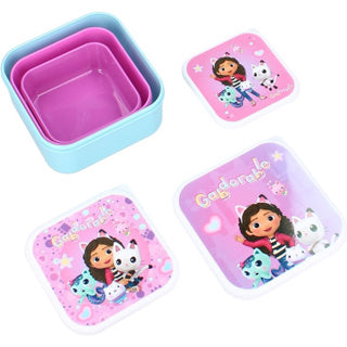 Vadobag gabby's poppenhuis broodtrommel 3-in-1 fresh bites