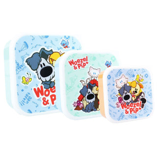 Vadobag woezel en pip snackbox 3 in 1 fresh bites