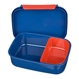 Spiderman lunchbox blauw rood