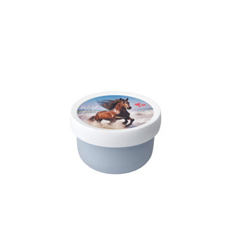 Mepal campus fruitbox 300 ml wild horse wit blauw