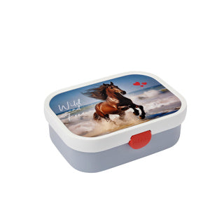 Mepal lunchbox campus wild horse wit blauw