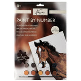 Nassau schilderen op nummer paard
