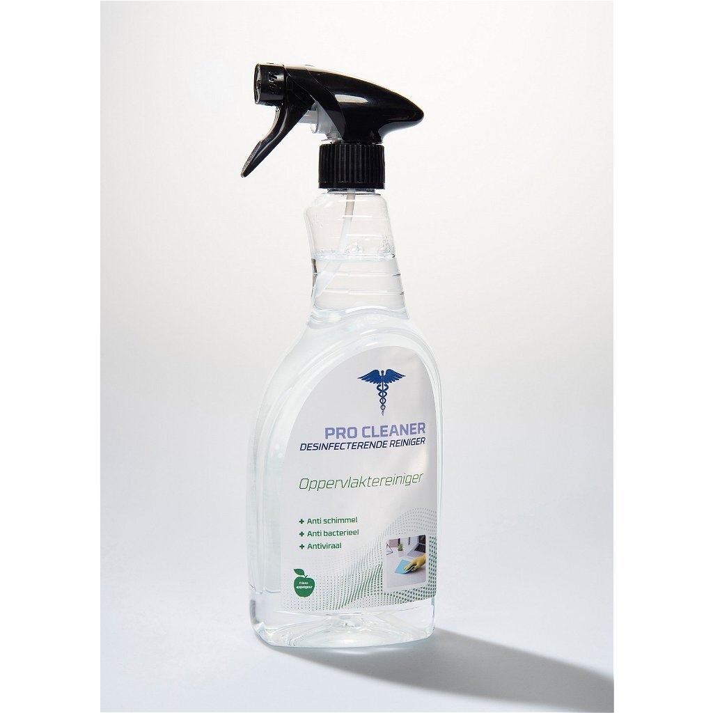Pro cleaner desinfecterende oppervlaktereiniger 750 ml doos 10 stuks