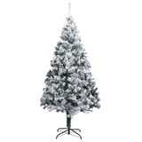 Vidaxl kunstkerstboom met sneeuw 180 cm groen