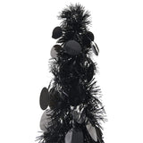 Vidaxl kunstkerstboom pop-up 150 cm pet zwart
