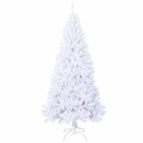 Vidaxl kunstkerstboom met dikke takken 180 cm pvc wit