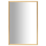 Vidaxl spiegel 60x40 cm goudkleurig