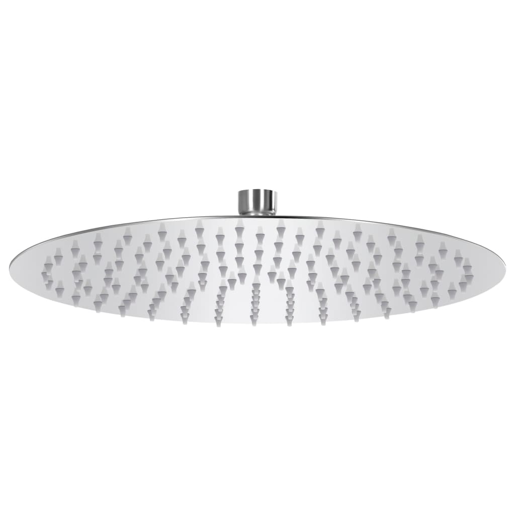 Vidaxl regendouchekop rond 30 cm roestvrij staal 304