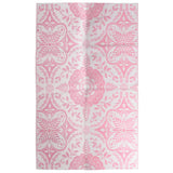 Vidaxl buitenkleed arakil 160x230 cm pp roze