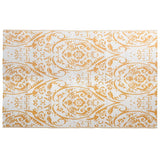 Vidaxl buitenkleed arakil 190x290 cm pp oranje en wit