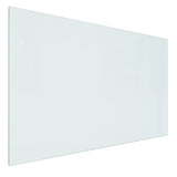Vidaxl glasplaat open rechthoekige haardig 80x50 cm