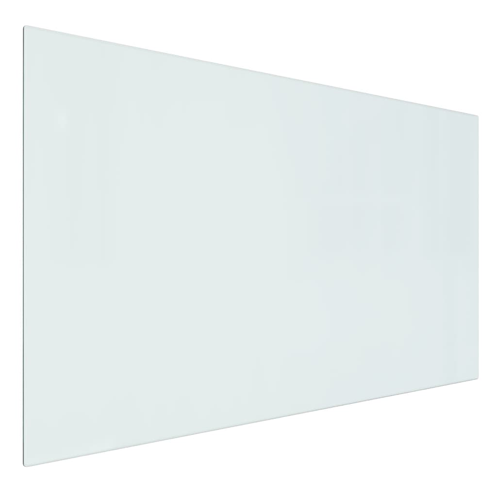 Vidaxl glasplaat openhaard rechthoekig 100x60 cm